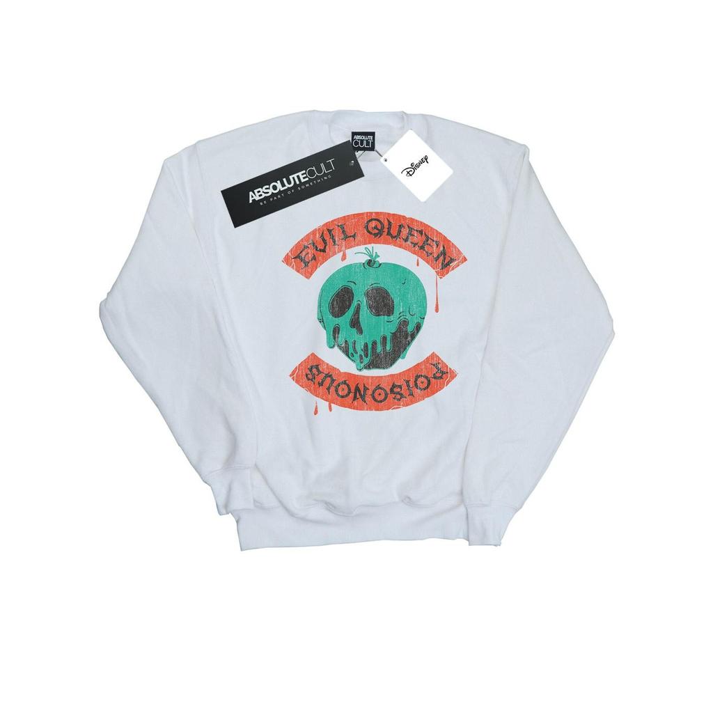 Disney Mens Poisonous Skull Apple Sweatshirt