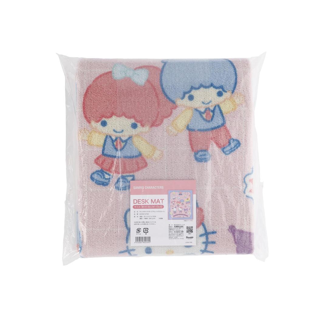 Marushin Desk Sanrio Characters Cute Classmates Chair with 0275120400 Mat, Mat, Non-Slip Backing,