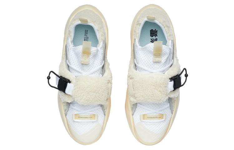Li Ning Casual Shoes Women's Low Top White/Gray/Black AGBR070-1
