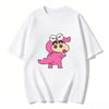 Crayon Shinchan Süßes Cartoon T-Shirt Partnerkleidung Familien-Matching-T-Shirt Sommerlich Lässig Kurzarm Baumwoll-Oberteil Mode Streetwear