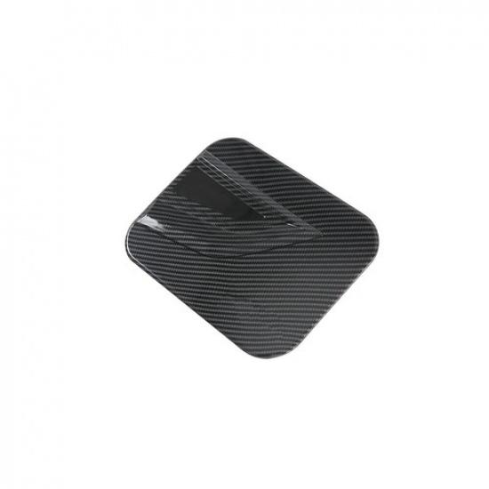 ABS Imitate Carbon Fiber Fuel Oil Gas Tank Cover For Toyota Sienna 2013-2020<