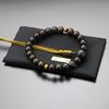 Special Jodo Shinshu Buddhist Prayer Beads for 22 Matte Tiger Eye with Cord Tassel Buddhist Prayer Kyoto Prayer Buddhist Altar Memorial Buddhist