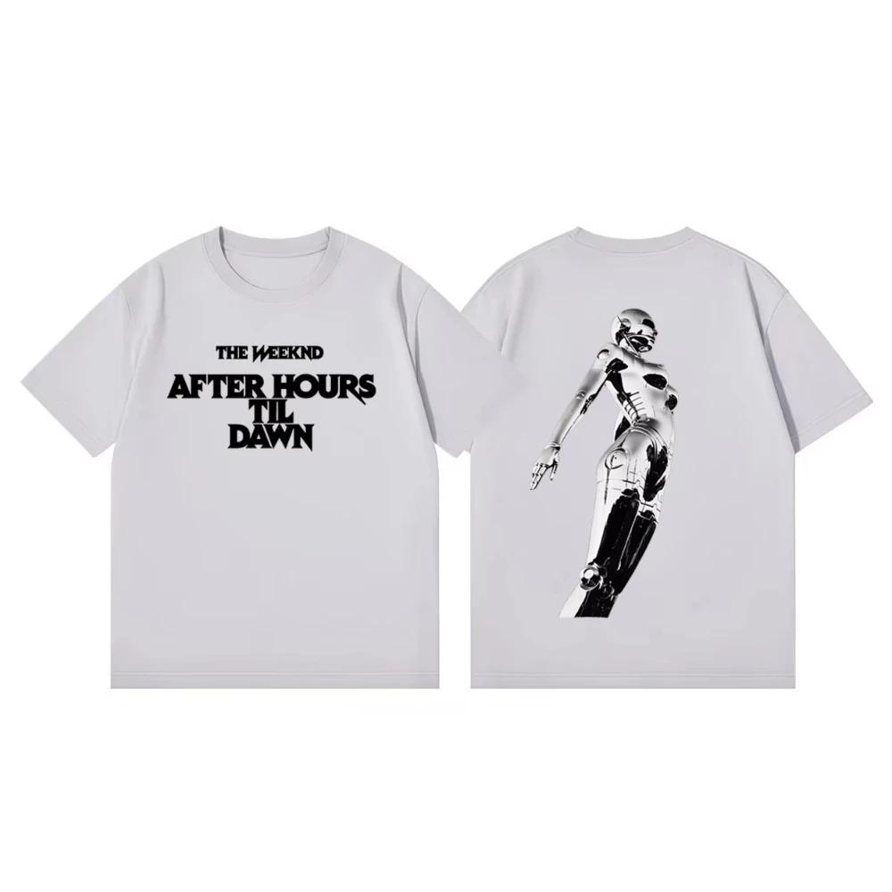 

The Weeknd After Hours Til Dawn 2026 Tour Graphic TShirt Harajuku HipHop Short Sleeve Unisex Fashion Casual Tshirt 4XL