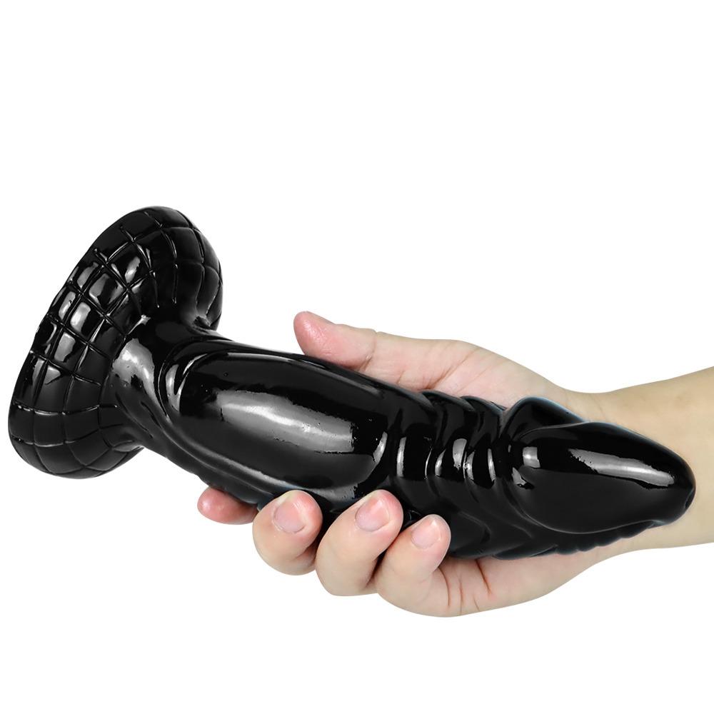Big Black Dildo for Anal Plug Women Sex Toy for  Slave Suction Penis Realistic Chastity Adult Fisting