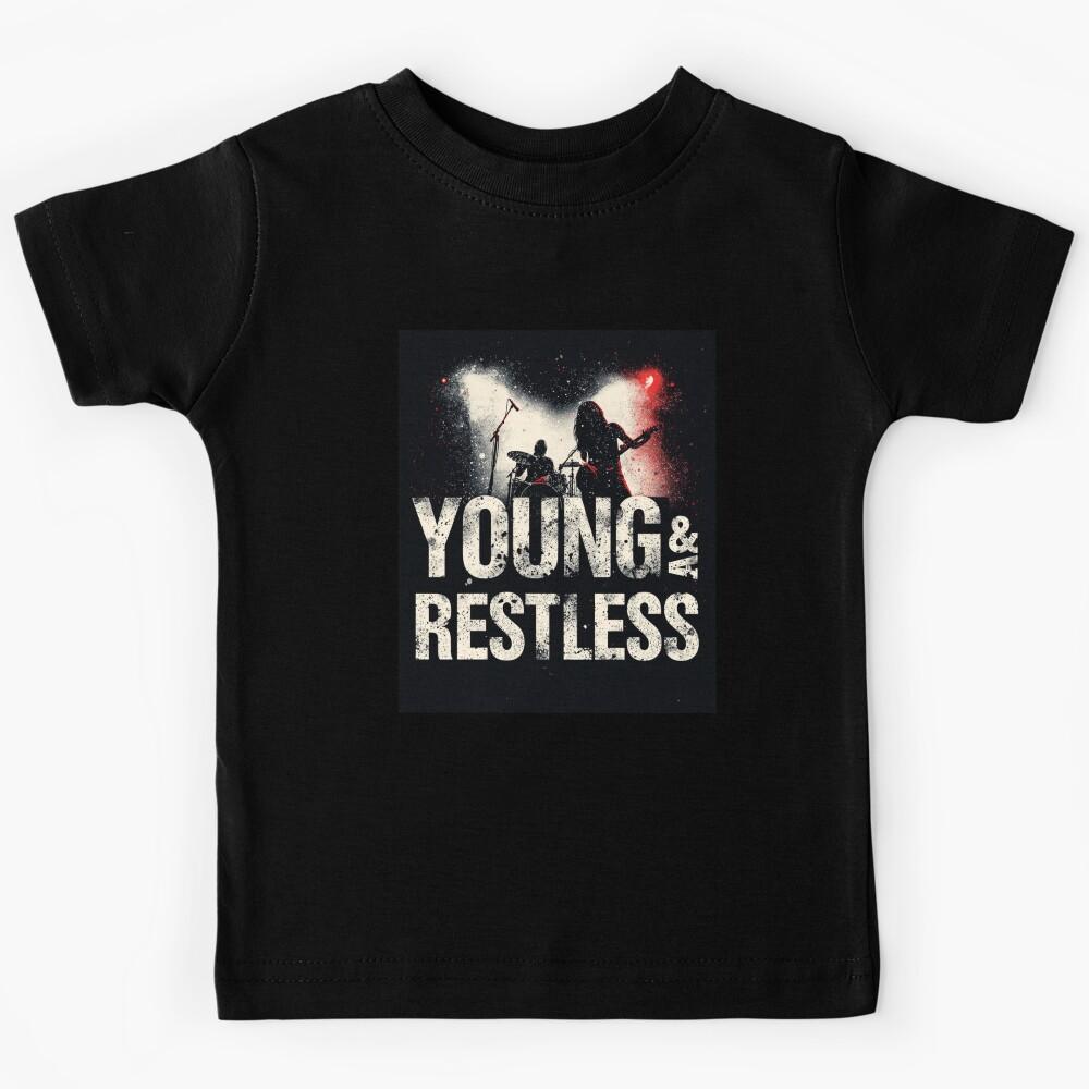 Copy of Restless Rock Energy - Grunge Indie Concert Illustration Kids T-Shirt 110