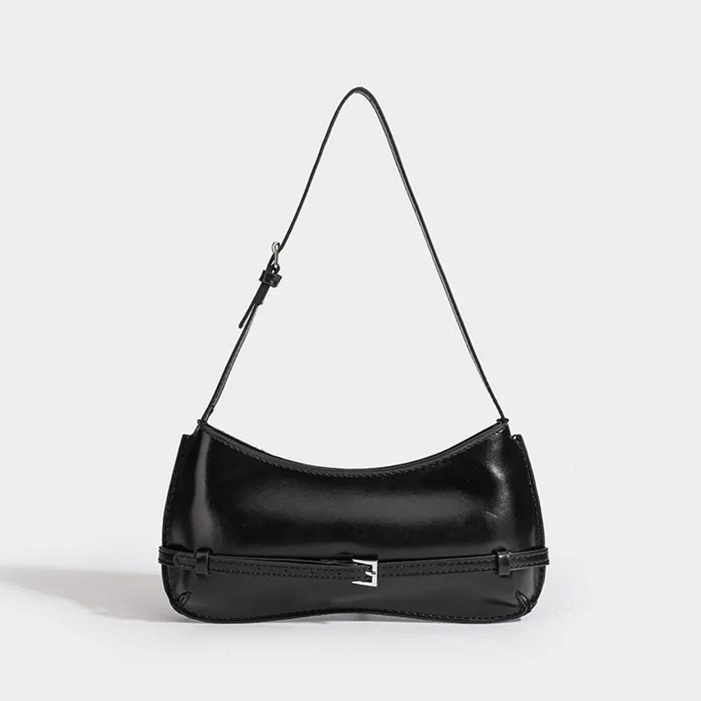 Ladies' fashiable single-shoulder bag, retro baguette bag, high-end underarm bag, red wedding bag