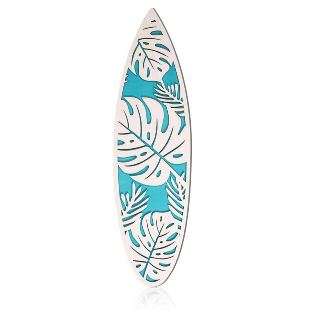 Retro Wooden Beach Surfboard Signs Colorful Surfboard Sign Pendant  Bedroom Home Decorations