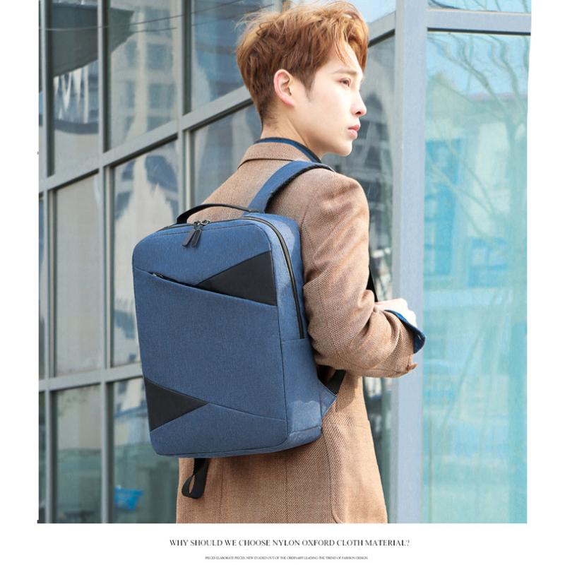 2025 New Fashion Oxford Laptop Bag Business Commuting Out Going Backpacks Leisure Men’s Travel Three-piece Set Knapsack