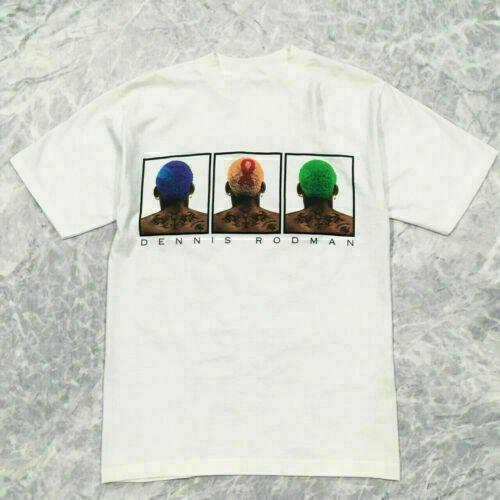 NEW DENNIS RODMAN Black Men S-234XL T-shirt XL