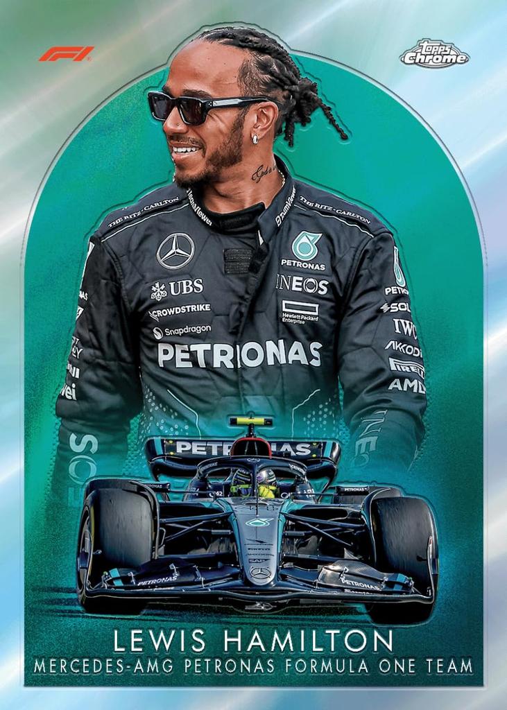 2024 Topps Chrome Formula 1 КВАЛИФИКАЦИОННЫЙ КРУГ Ящик для круга Формулы 1 Chrome Квалификационный круг Ящик для круга Формулы 1