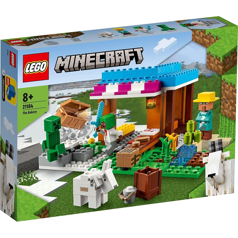 LEGO Minecraft Bakery Set 21184 Building Blocks Toy for Boys and Girls Age 8 and Up