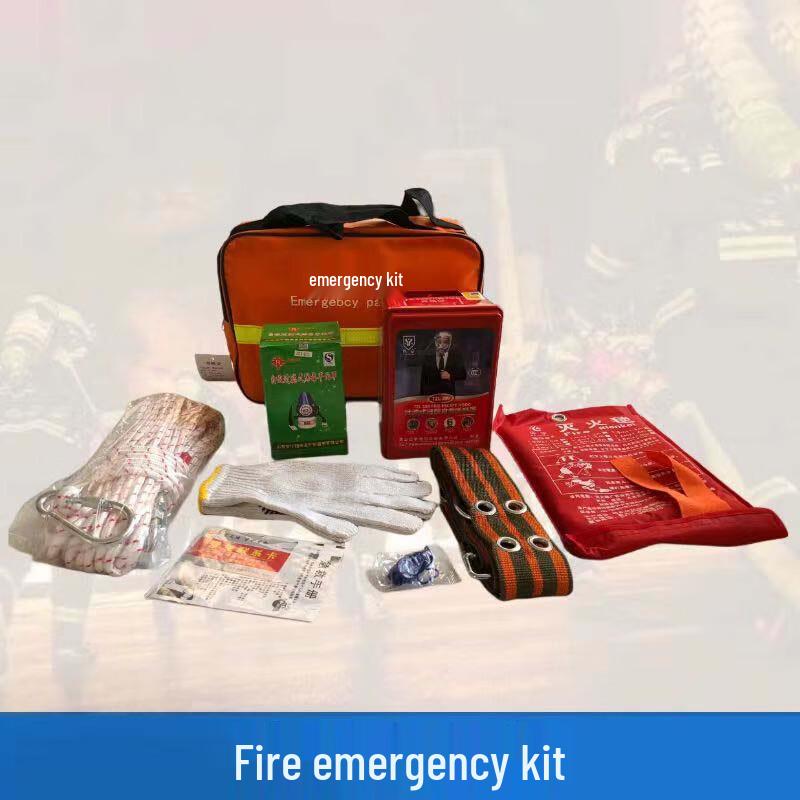 OLOMM Home Fire Escape Emergency Kit Standard