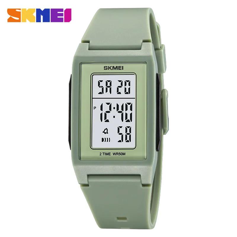 SKMEI 2321 Luxury Military Digital Watch for Men Sports Waterproof Electronic Mens Wristwatches Chrono Alarm 1988 Reloj Hombre