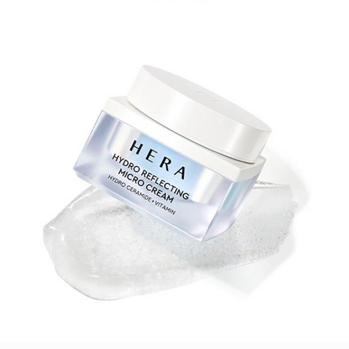Hera Hydro Reflecting Micro Cream 50ml – Lightweight Gel Moisturiser for Intense Hydration, Radiance & Skin Barrier Care, Korean