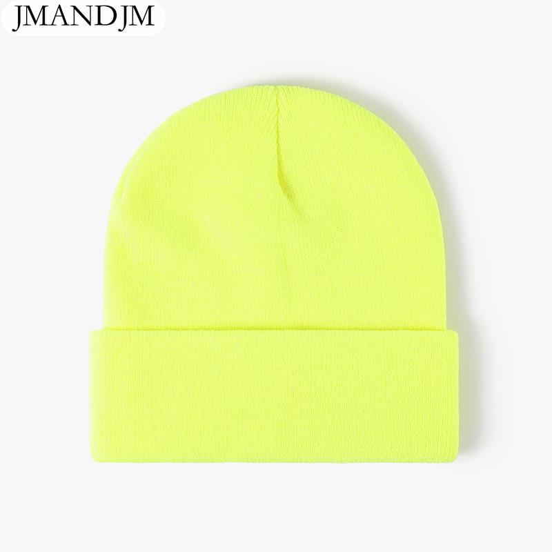 Disponibile Cappello a cuffia doppio ispessito caldo autunno e inverno cappello lavorato a maglia da donna semplice da uomo