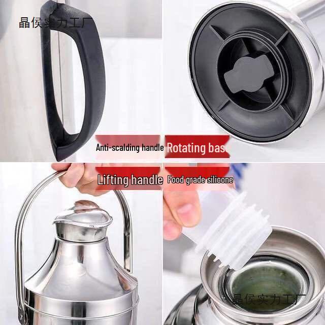 Large-Capacity Stainless Steel Insulated Thermos Flask for Hot and Boiling Water