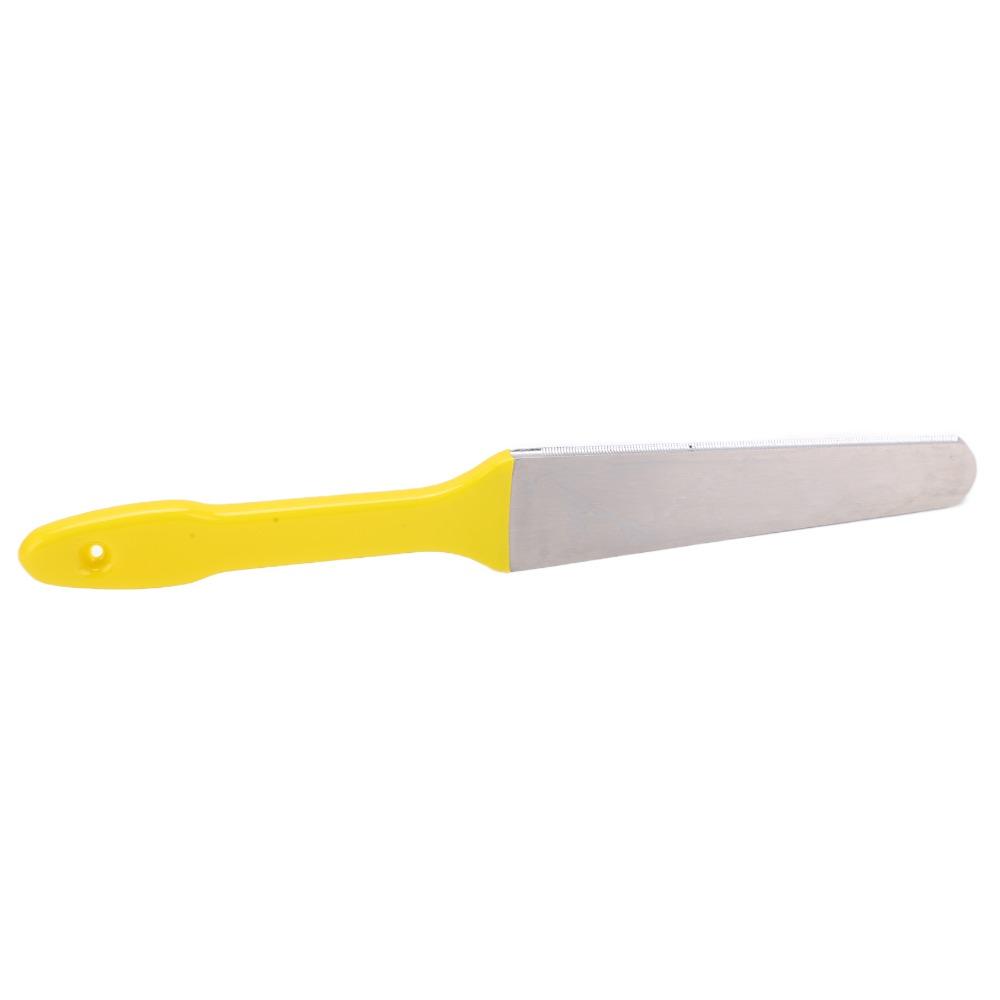 Yellow Fret Crowning File Metal Fret Dressing File  Musical Instrument Maintenance