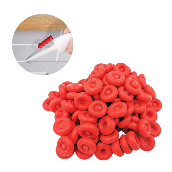 1 Packung Dichtungsdeckel, praktisch, gute Zähigkeit, verschleißfest, Emulsion, Glaskleber, Dichtungsdeckel, Heimbedarf