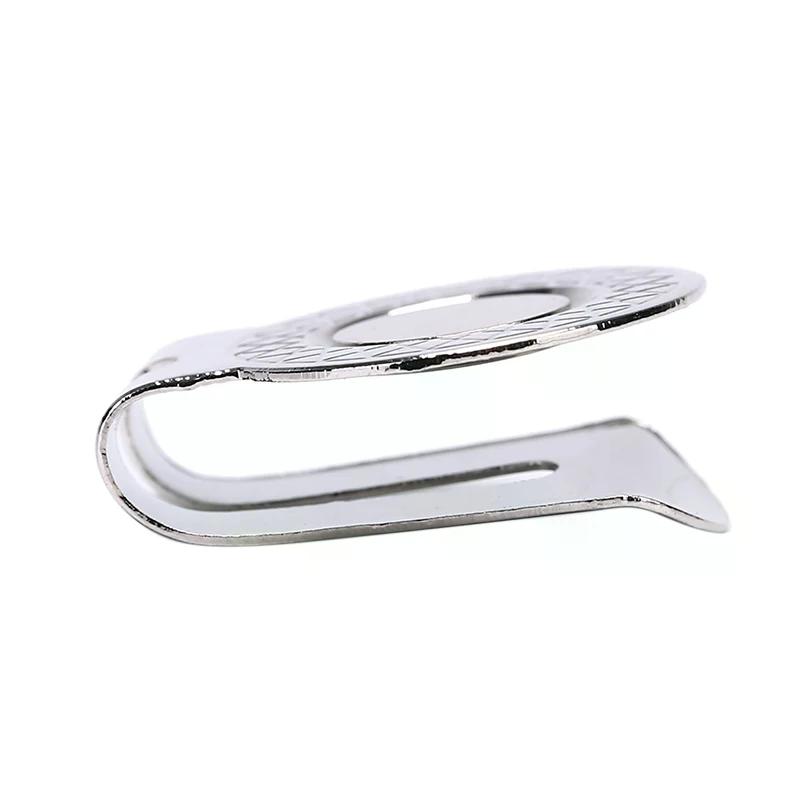 Alloy Golf Marker with Ball Mark And Hat Clip Magnet - Golf Accessories