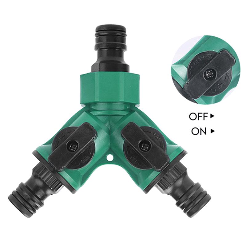 Gartenschlauchverbinder Gartenschlauchverteiler Mit Wasserhahn Bewässerung Absperrung Für Landschaftsbau Blumenpflanzung Bewässerung