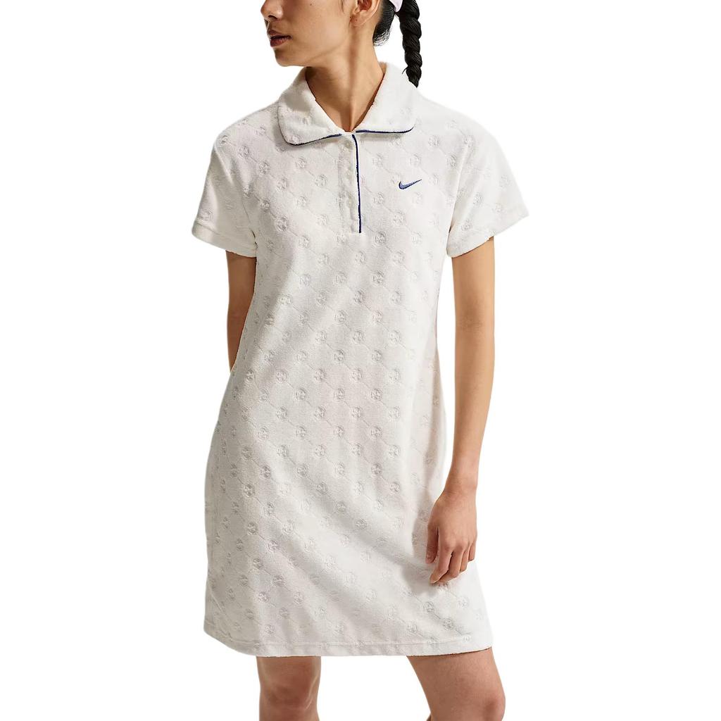 Nike Robe à manches courtes brodée décontractée et confortable pour femme II3977-133