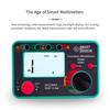 AS907 Electrical Megohmmeter Digital InsulationResistance Tester 250V/500V/1000V For Power Cables, EV Chargers, Oil Fields