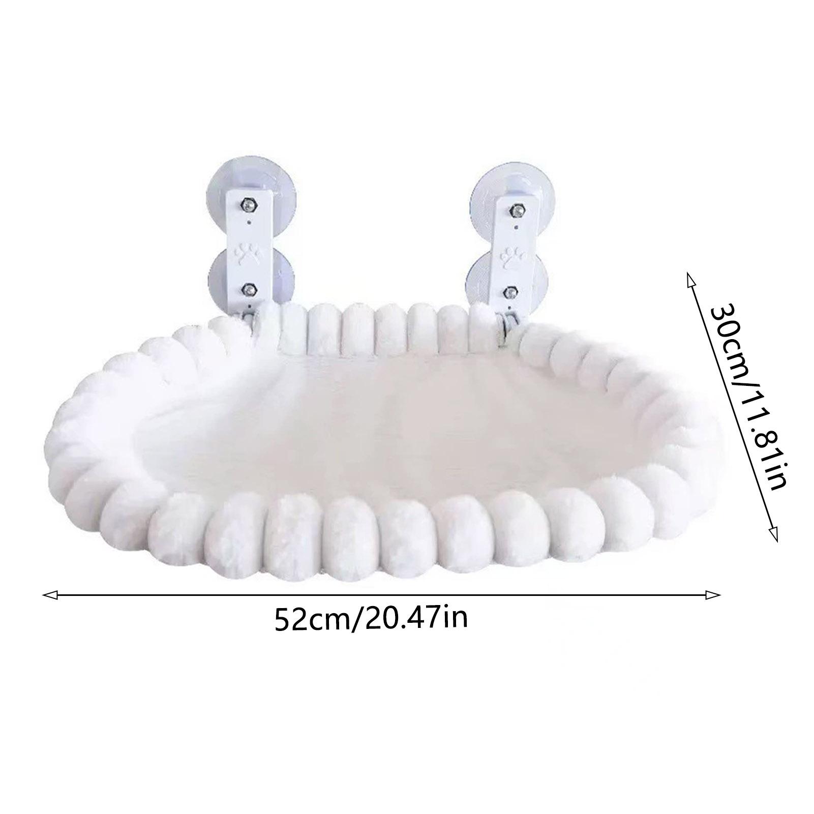 Cat Hammock Window Habitat Cat Sunbathing Glass Hanging with 4pcs Suction Cup Balcony Pet Nest Foldable Pet Bed Cat Supplies