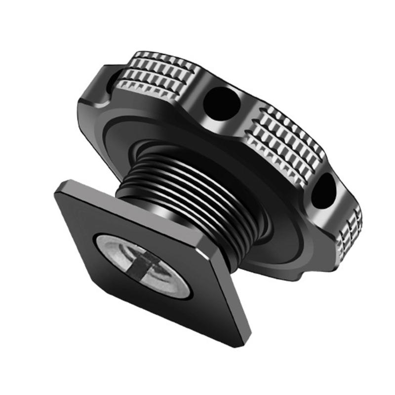 Cold Shoe Mount Adapter 1/4" Screw Thread Cold Shoe Flashing Stand Adapter for DSLR Camera Rig Camera Flashing Shoe Mounts
