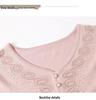 Mom's 2026 Spring Gauze Sleeve Knit Top Set for Middle-Aged & Elderly Women