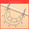 Metal Star Belt Chain With Tassels For Women Summer Fashion Accessory Gift