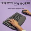Logitech Wave Keys Ergonomic Wireless Keyboard