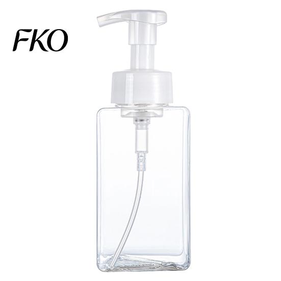 Facial Cleanser Foaming Bottle 250/450ML Press Soap Dispenser, Refillable Hand Shampoo Shower Gel Dispenser Container, Empty Pump Lotion for