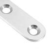 2pcs Stainless Steel Door Pivot Hinges with For 360 Degree Rotation 100mm X 16mm X 11mm for Cabinet Toolbox and Home Door Mount