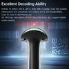 Wireless 2D 1D Bar  Scanner   2.4G USB Wired Connection High Speed Scanning with   Display for Paper and Screen   Rder Compatible for   f