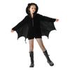 Halloween Bat Demon Costume Kids Girls Boys Unisex Toddler Performance Outfit Long Sleeve Jumpsuit With Tights