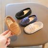 Children'S Boys Casual Leather Shoes Kids Suede Loafers Peas Shoes Toddler Slipon Soft Bottom Boat Shoes Moccasin Of Baby Y