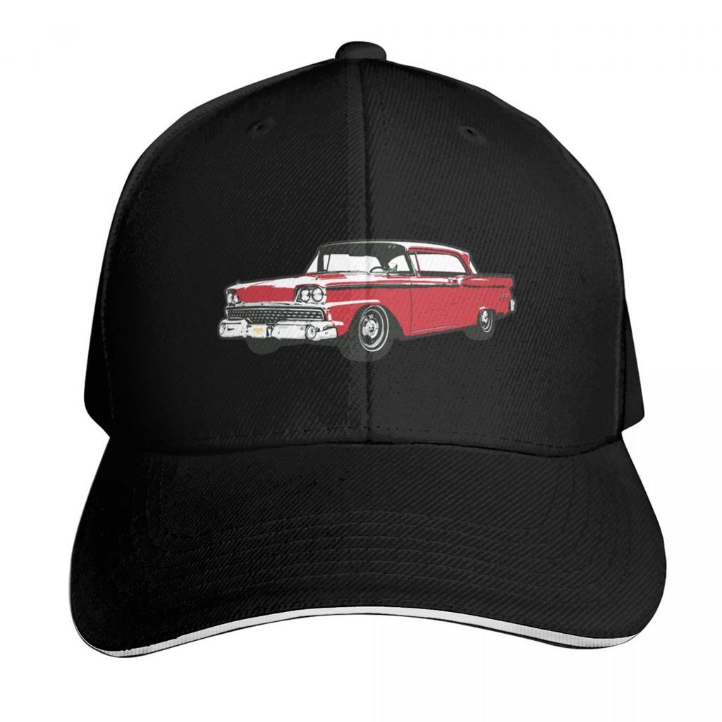 Rot 1959 F Klassische Baseballkappe Outdoor Golf Laufen Wandern Sommer Strand Reisen Streetwear Hip Hop Trendig