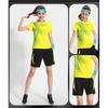 Unisex Badminton Tennis Short Sleeve Sport Shirt Kids Adults Training Athletic Top