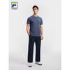 FILA Men's Classic Round Neck Knit Short Sleeve T-Shirt