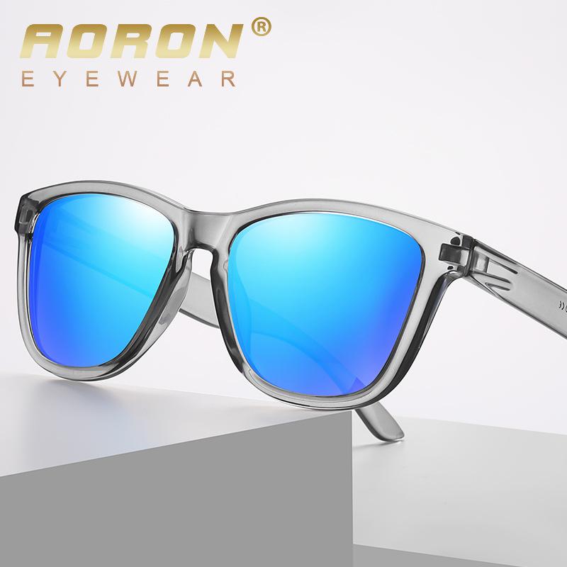aoron Men's Polarized Sunglasses Driver Driving Colorful Sunglasses Box Sunglasses