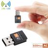 600M USB Network Adapter WIFI Dual Band 2.4/5GHz Free Driver Wireless Network Card Suitable for Windows 10/11, Linux, MAC OS