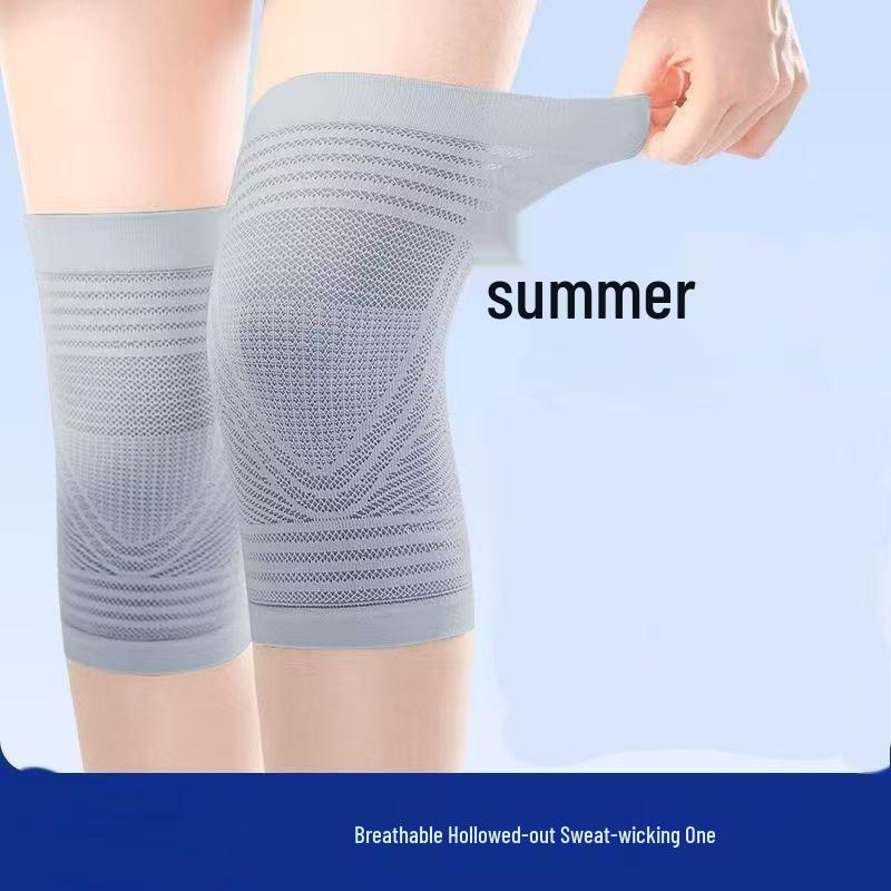 Breathable Summer Knee Pads for Joint Warmth - Unisex, Lightweight, for Middle-Aged & Elderly.