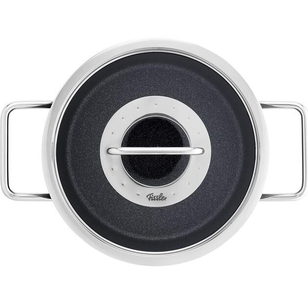 Сковорода для жарки Fissler Adamant со стеклянной крышкой, 24 см (156-125-24-000/0)