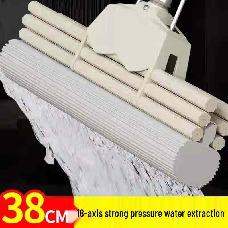 Mi Ling Hands-Free Roller PVA Sponge Mop