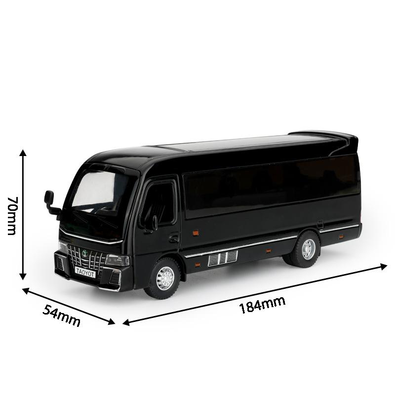 

Масштаб 1/32 Toyota Coaster Роскошный Бизнес-Автомобиль Сплав Металл Литой Модель Автомобиля Интерьер Автомобилей Украшения Украшения для Компьютерного Стола Подарок чёрный