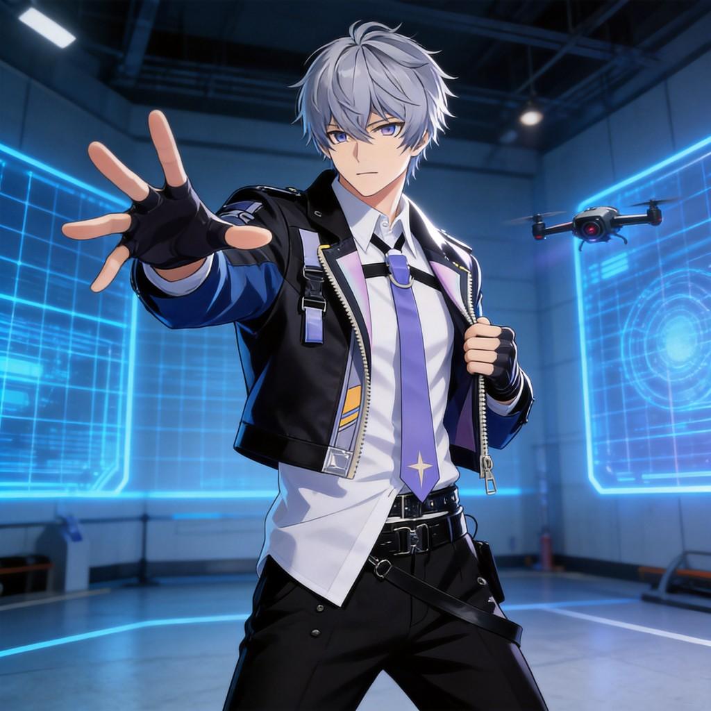 Neverness To Everness Zero Cosplay Costume With Polyester Fabric For Anime Fans