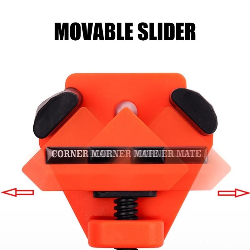 90 Degree Corner Clamps for Woodworking Angle Clamp Tool Fast Adjustable Quick Spring Holder Photo Pictures Frame Fixer