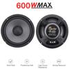 4/5/6 Inch Car Speakers 600W 2-Way Vehicle Door Audio Music Stereo Subwoofer Full Range Frequency Automotive Speakers 1PCS