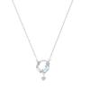 Dream Chasing Galaxy Necklace Girls Zircon High Sense Star Moon Jewelry Niche Jewelry Pendant Premium Durable Quality