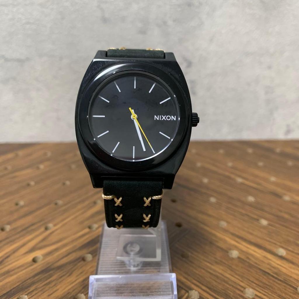 Used NIXON Time Teller Men's Quartz Watch Working Item